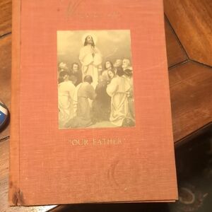 Vintage Religious Book 'Our Father'
